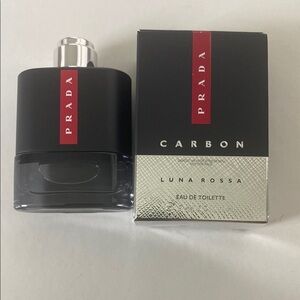Prada Luna Rossa Carbon Eau de Toilette - Black and Silver